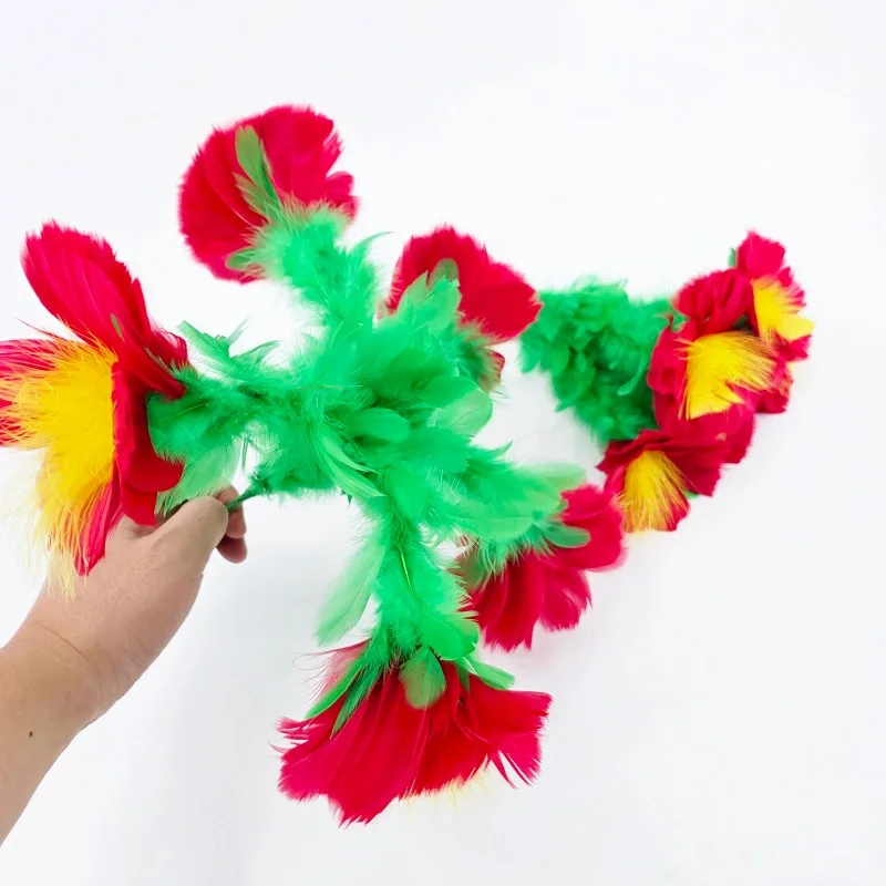 

Магический трюк с перьями и цветами ндвы — 5 шт. интерактивных анимированных танцевальных цветов с пультом дистанционного управления для выступления на сцене и крупном планом