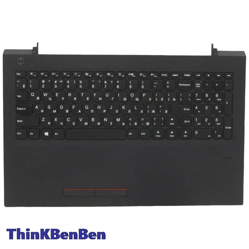 

RU Russian Black Keyboard Upper Case Palmrest Shell Cover For Lenovo V310 15 15ISK 15IKB 5CB0L59416