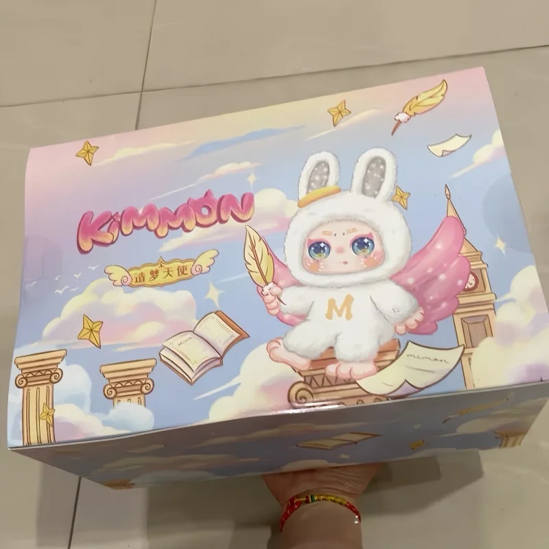 Новая оригинальная серия Kimmon Mimon Dreaming Angel, слепая коробка, милая виниловая подвеска для лица, куклы, загадочная коробка, коллекция игрушек, подарок на день рождения Новая оригинальная серия Kimmon Mimon Dreaming Angel, слепая коробка, милая виниловая подвеска для лица, куклы, загадочная коробка, коллекция игрушек, подарок на день рождения