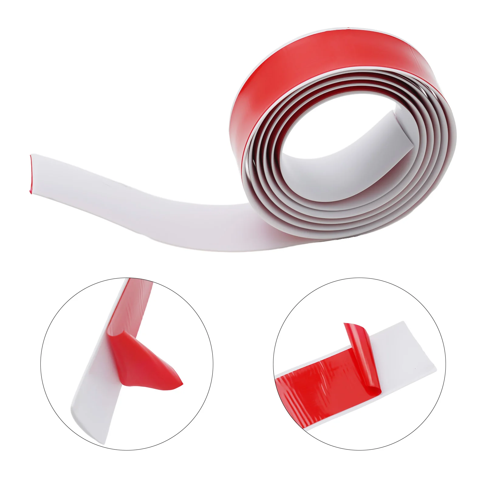 Flooring Threshold Transition Strip SelfAdhesive PVC Flat Laminate Floor Door Divider Strip Floor Flat Buckle Pressure Strip
