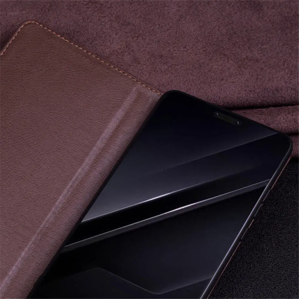 Funda con tapa de cuero de vaca Natural de primera calidad para Honor Magic8 Pro Magic7 Magic7 RSR Business Cover