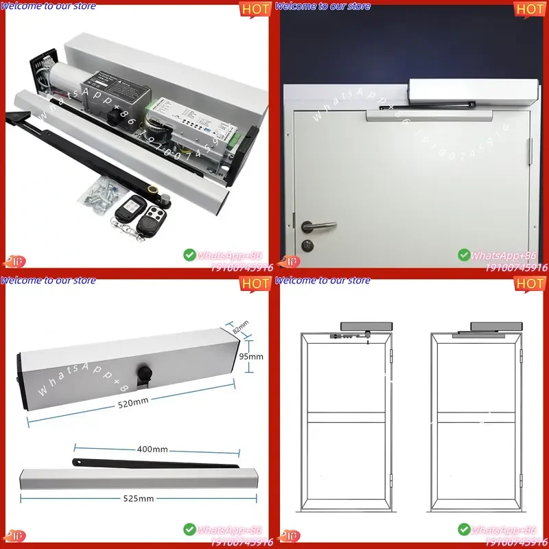 2026CE Most Popular Automatic Door Swing Opener Swing Auto-Door Swing Gate Openers