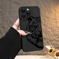 Tiger pattern mobile phone case full-body protection shockproof phone case for men women for iPhone 14/13/12/11/xs/xr/X/7/8/6S