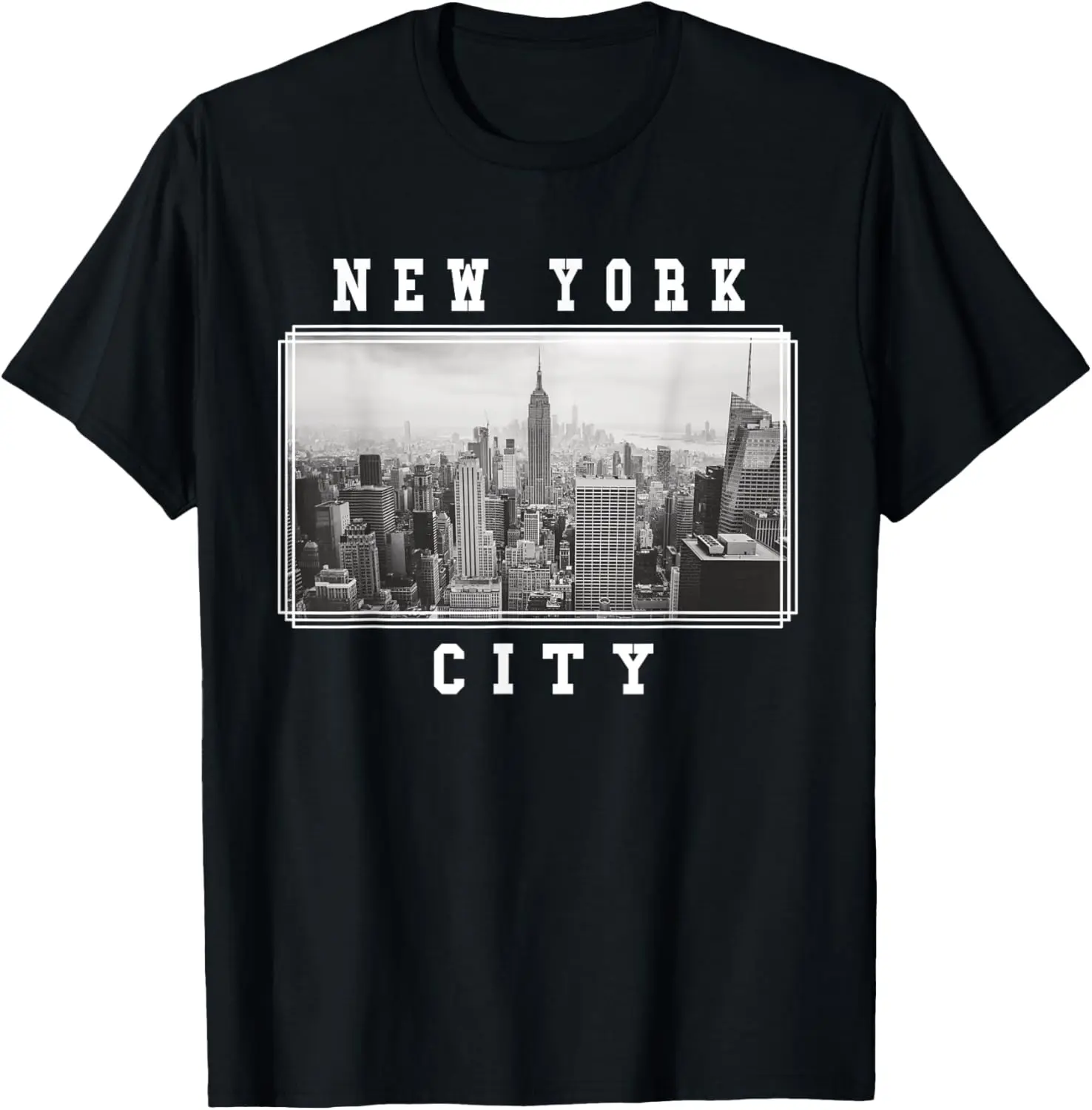

New York City Photograph Skyline New York Souvenir T-Shirt