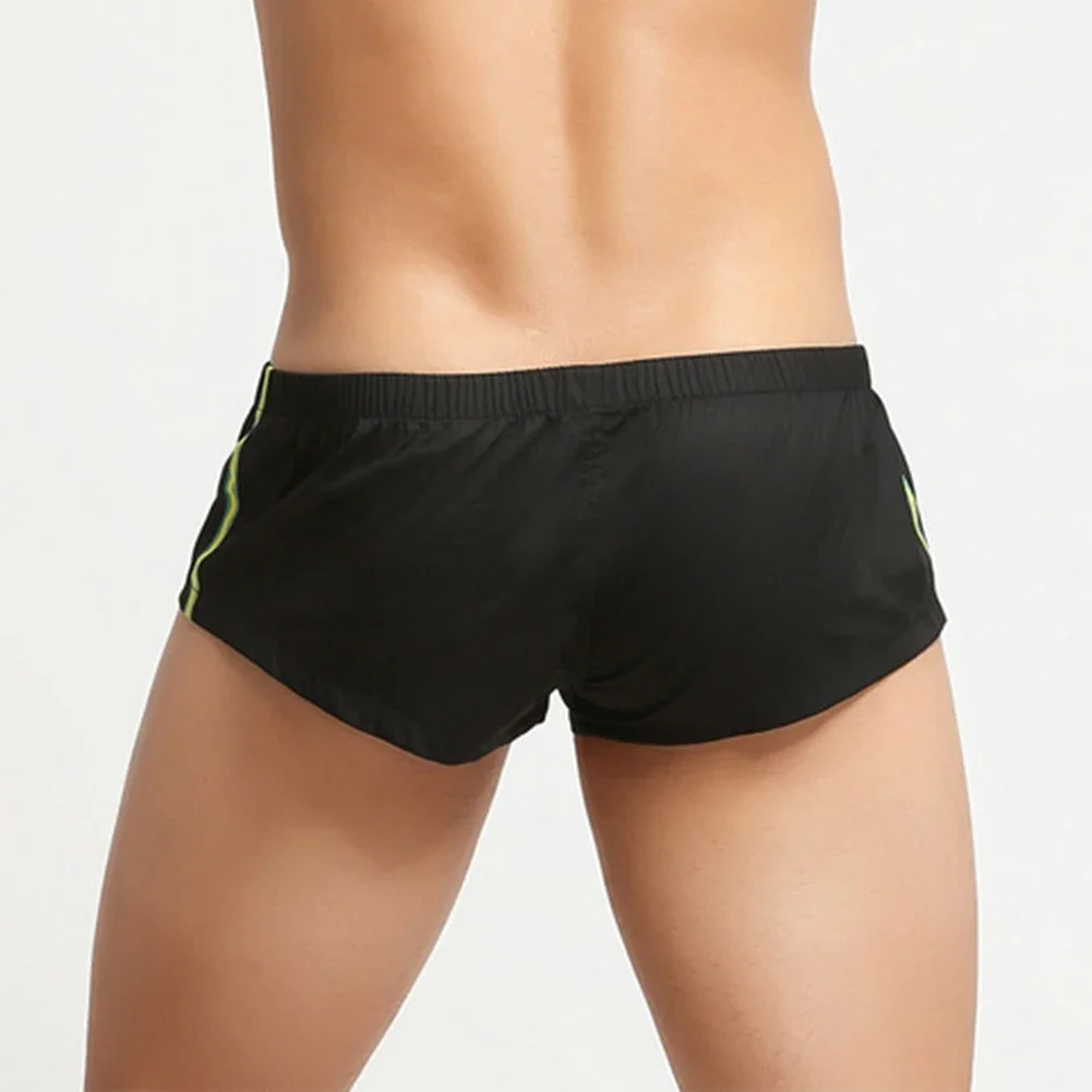 2022 Men Underwear Button Pouch New Comfy Soft Solid Sexy Low Waist Briefs Underwear U Convex Pouch Lingerie Underpants