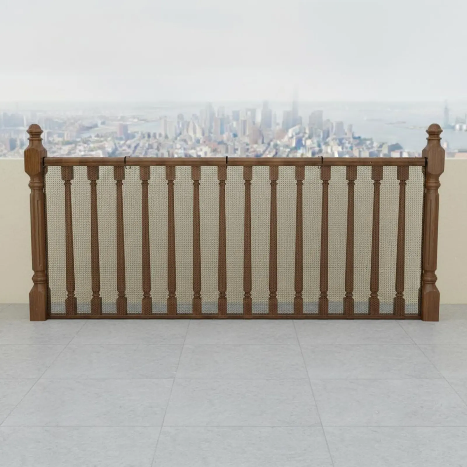 Child Protective Mesh Thickened Balcony Protective Mesh Banister Guard Breathable Home Protection Tear-Resistant for Railings