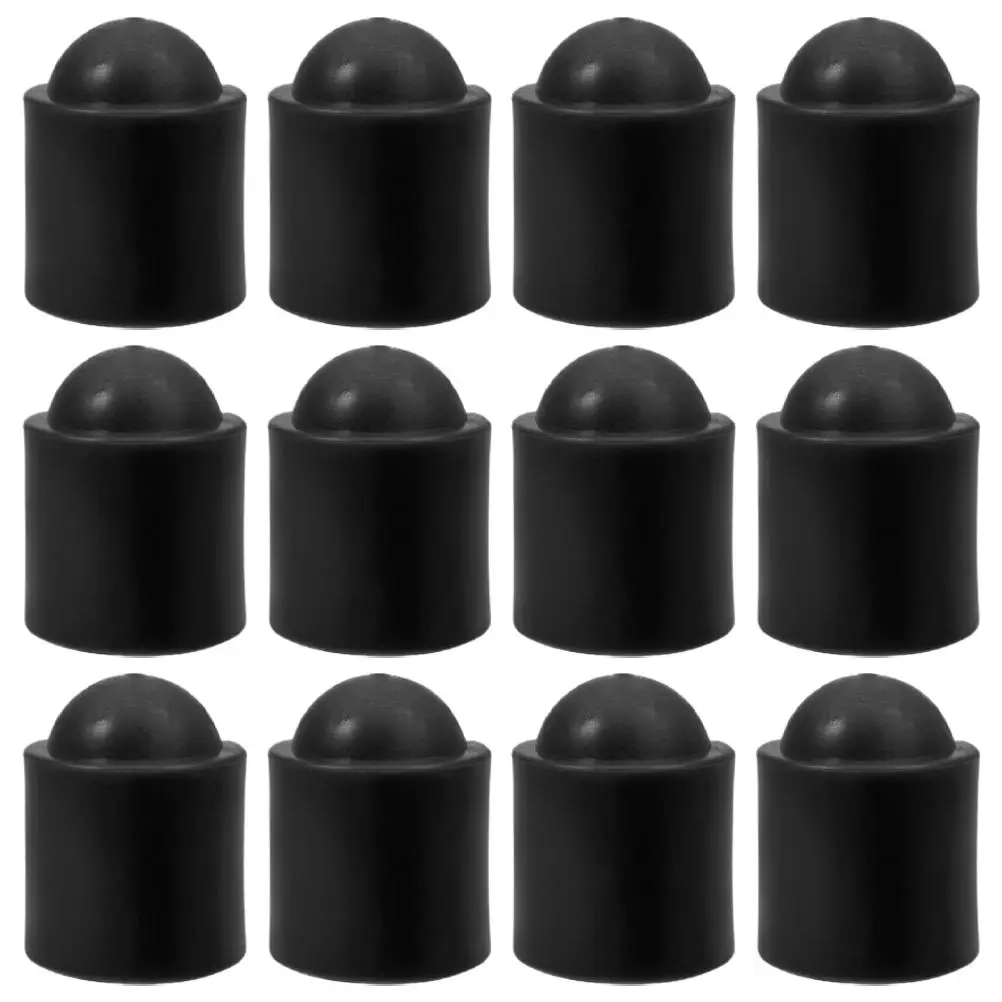 

12 Pcs Billiards Tip Protector Cues End Protectors Snooker Supply Pool Protecting Covers Has