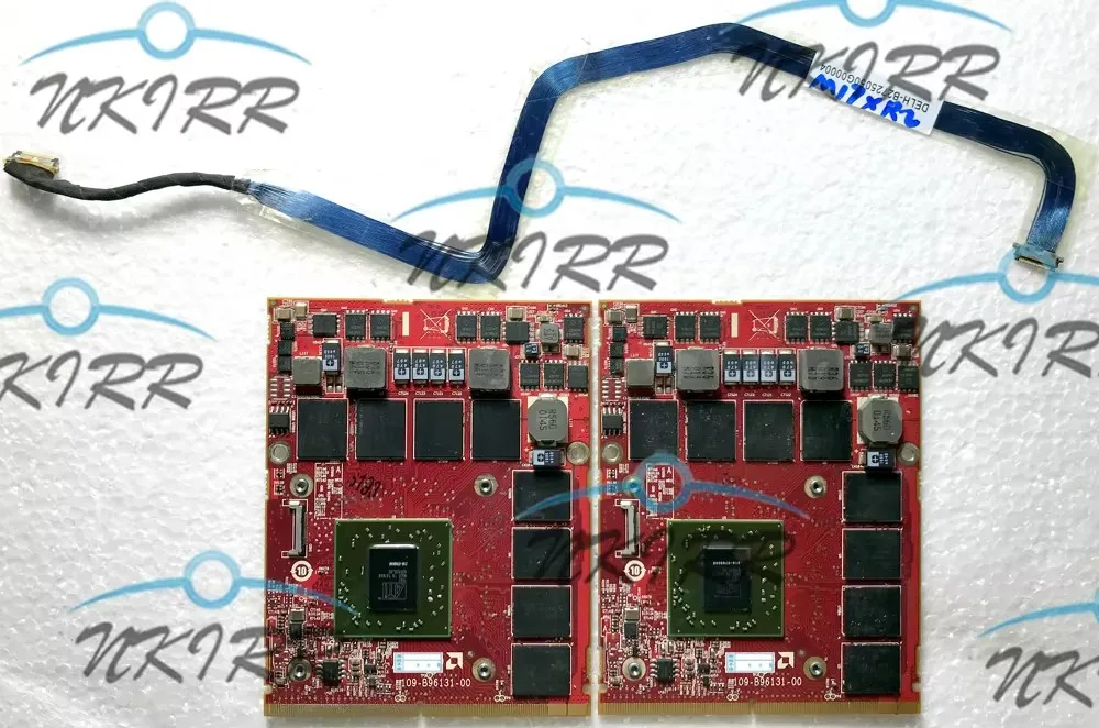 HD5870M 1G 109-B96131 Left (Primary)-RT01J C8245 Right (Secondary)-RV546 731MJ SLI for Alienware M17X M15X M6600 M6700 VGA Card