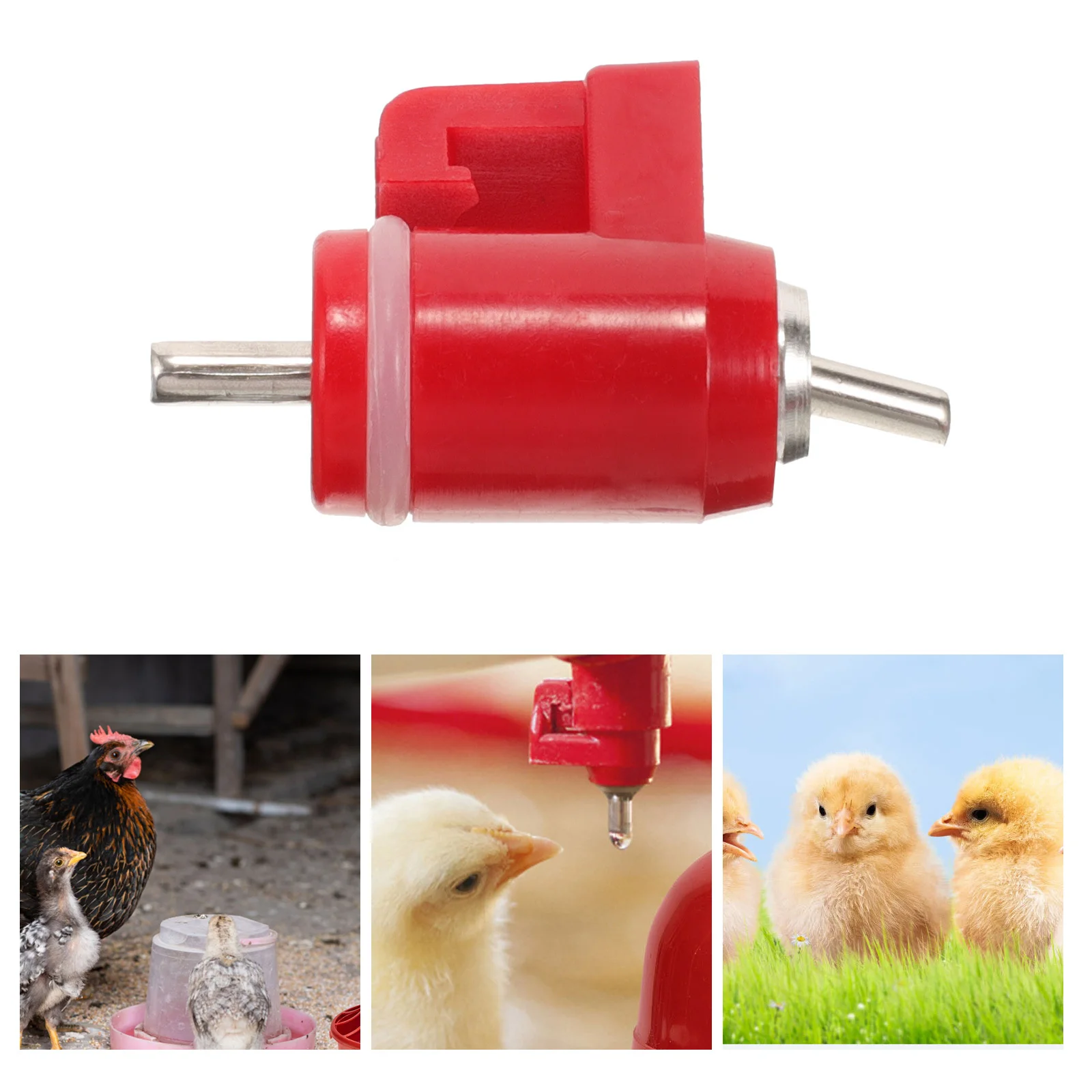 

10pcs Chicken Water Nipples Automatic Poultry Drinker For Chick Duck Quail Farm Supplies Bucket Feeding System Nipple Waterer