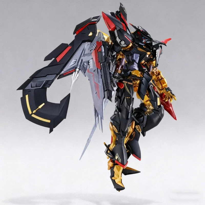 HG 1/144 Astray Gold Frame Model Kit, Flight Pack & Weapons, Action Figure, Desktop Ornament, Assembly Toy Gift Collection