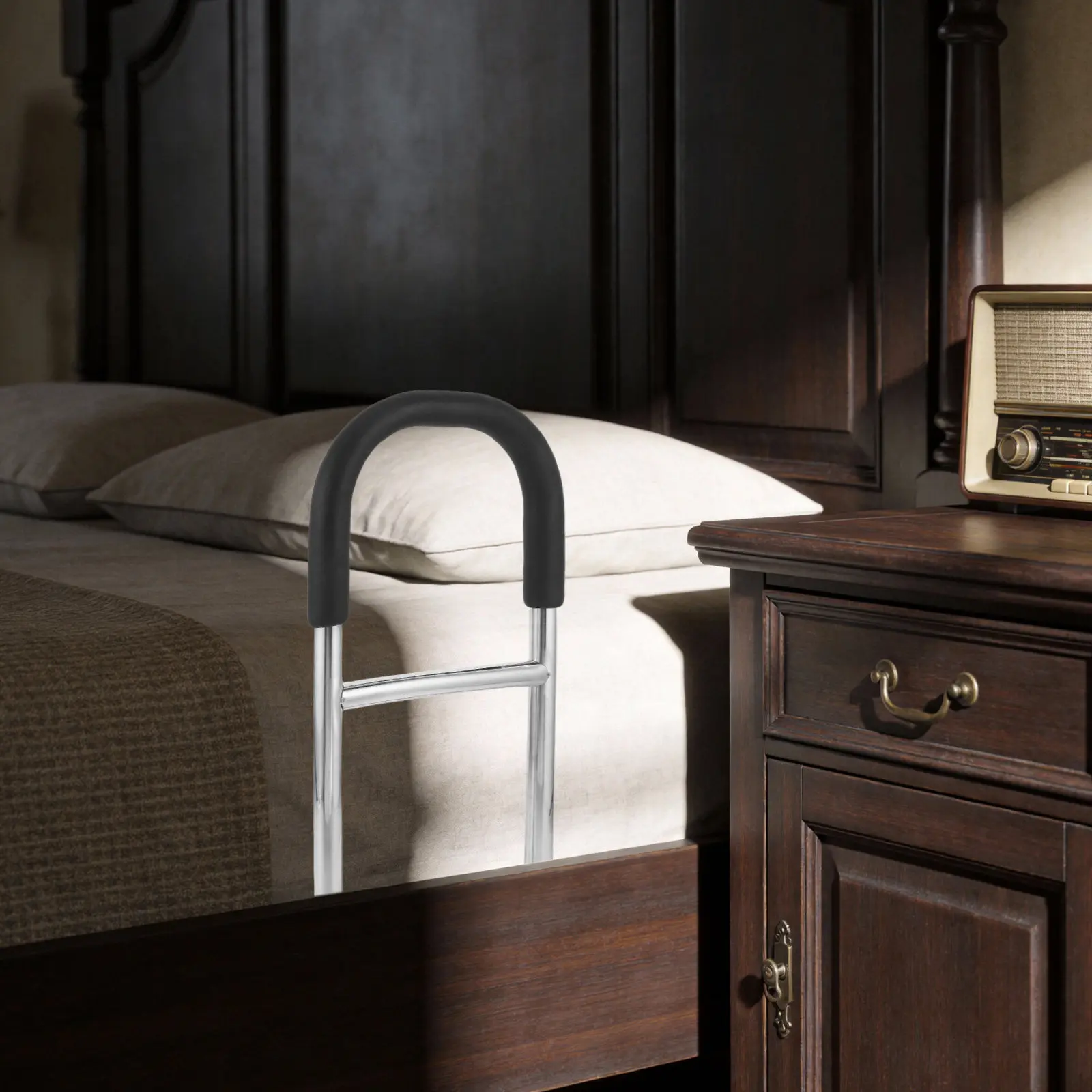 

Bed Rails for Elderly Adults Safety Non-Slip Grip Stable Bed Assist Rail for Seniors Home Care Support Handle Fall Prevention