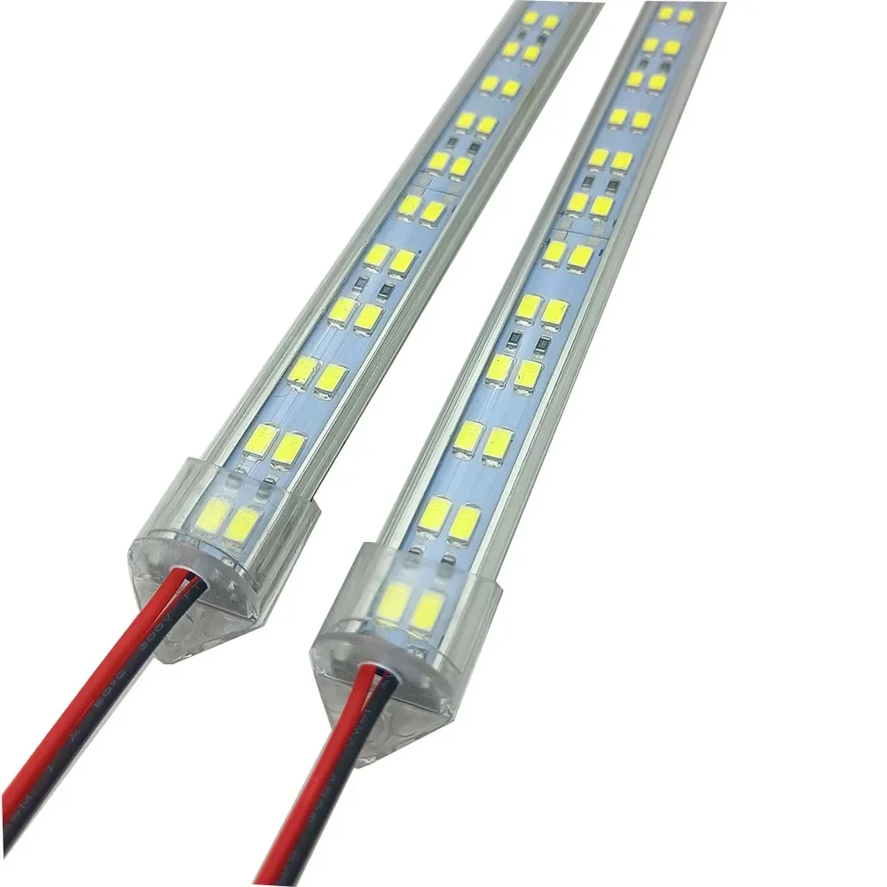DC12V/24V 24/48 LED Light Strip Hard Rigid Strip Bar Light Aluminium shell+pc cover 5730 Lights Strip For DIY