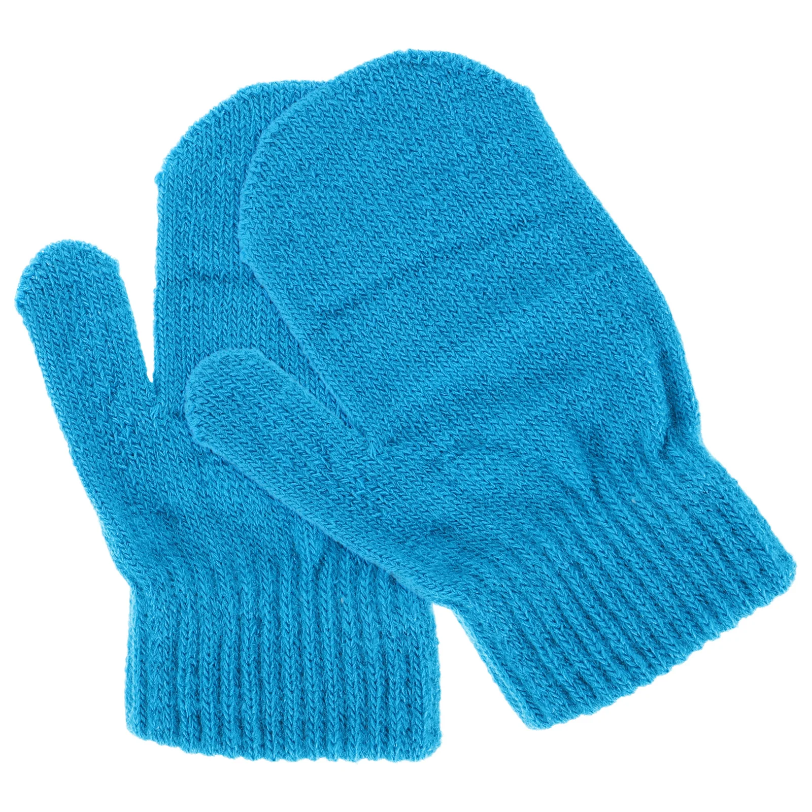 

Winter Warm Mittens Kids Baby Gloves Double Layer Knit H Boys Infant Girl Newborn Toddler Children Accessories