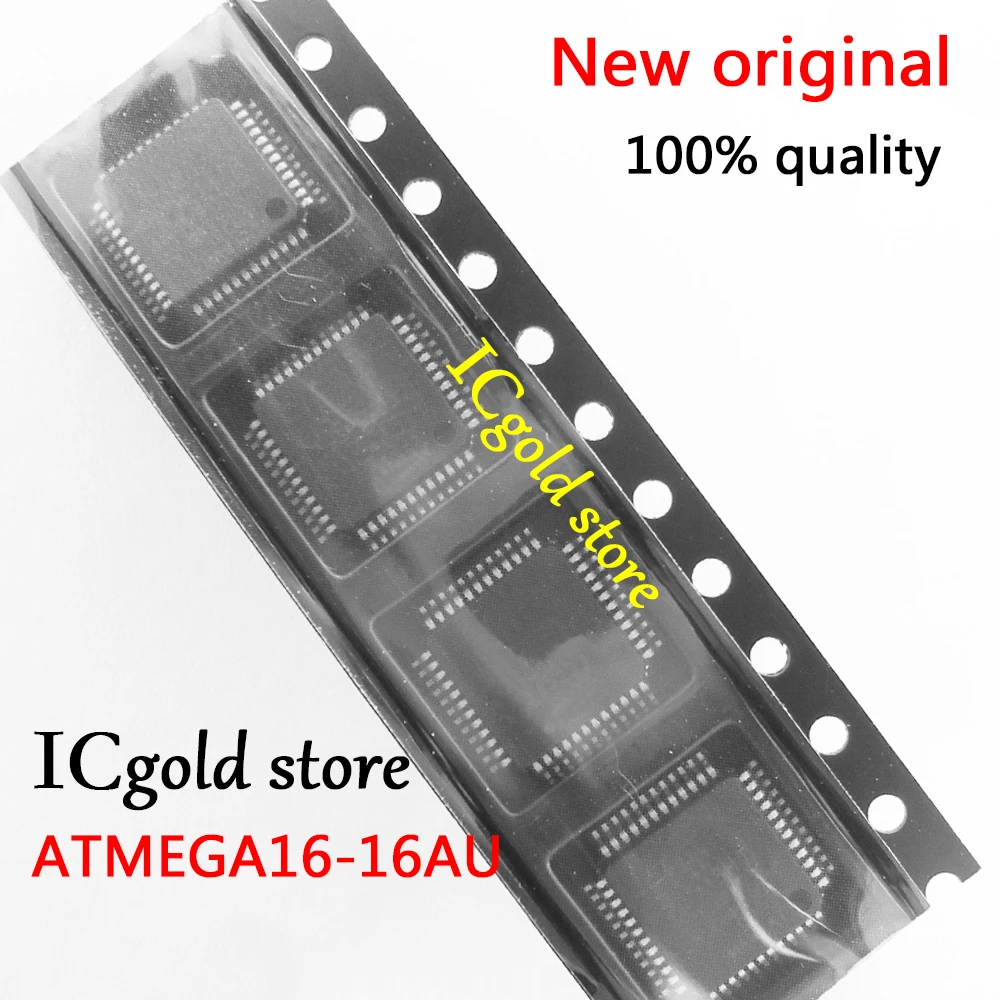 

10pieces ATMEGA16-16AU ATMEGA16 16AU QFP-44 chipset