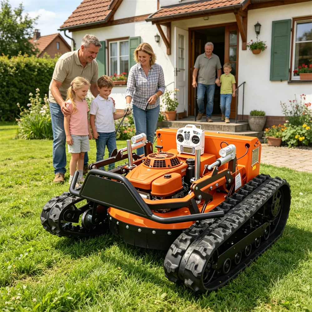 Cortadora de Césped Robótica Súper Potente con Control Remoto, Multifuncional y Económica, Personalizable
