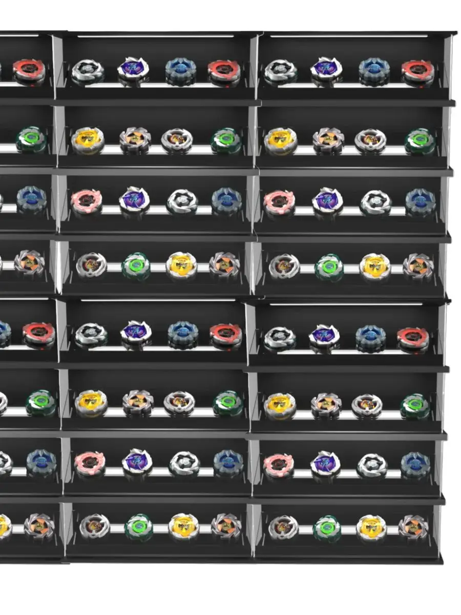 Beyscollector beys modèle 1 MFB BX BB avec lumières vitrine acrylique pour objets de collection assembler boîte d'affichage transparente anti-poussière