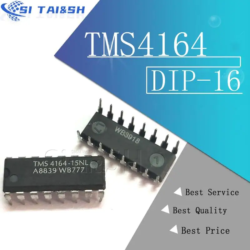1pcs/lot TMS4164-15NL TMS4164-15 TMS4164 4164 Waterproof shell