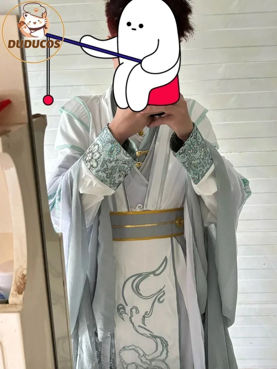 

Heaven Officials Blessing Shi Qingxuan Cosplay Costume Lord Wind Master Shiqingxuan Male Outfit Hallowmas Tian Guan Ci Fu Role