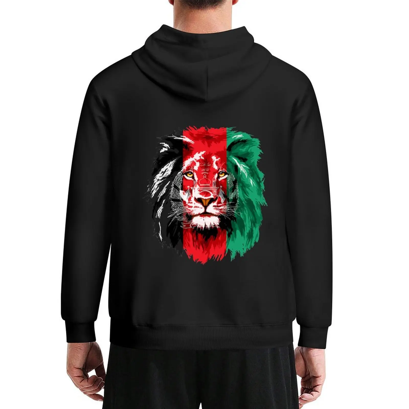 

Afghanistan Flag Lion Free Afghanistan . Hoodie autumn jacket men autumn men clothing new features of hoodies & sweatshirts