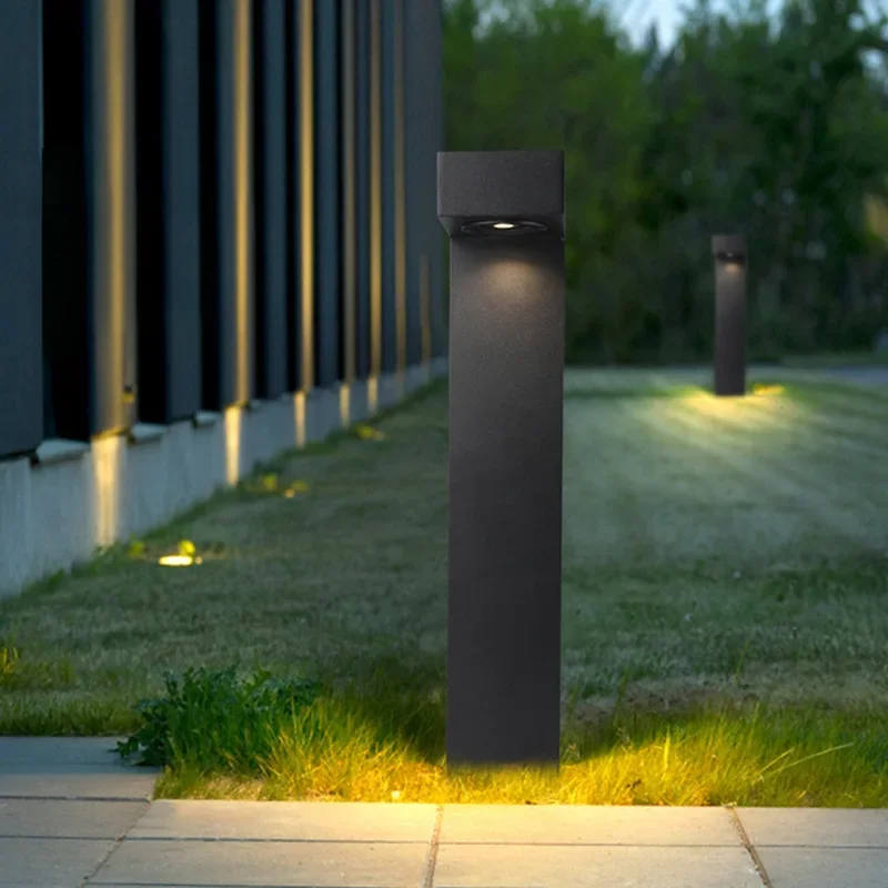 

Brilliant Led Lawn Light Decoration Ac110v Ac220v Garden Lamp New Design Bollard Waterproof Landscape Lighting