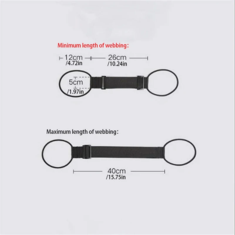 Adjustable Elastic Luggage Strap for Carry on Suitcase Travel Security Baggage Bungee Belt Carrier Strap for Baggage