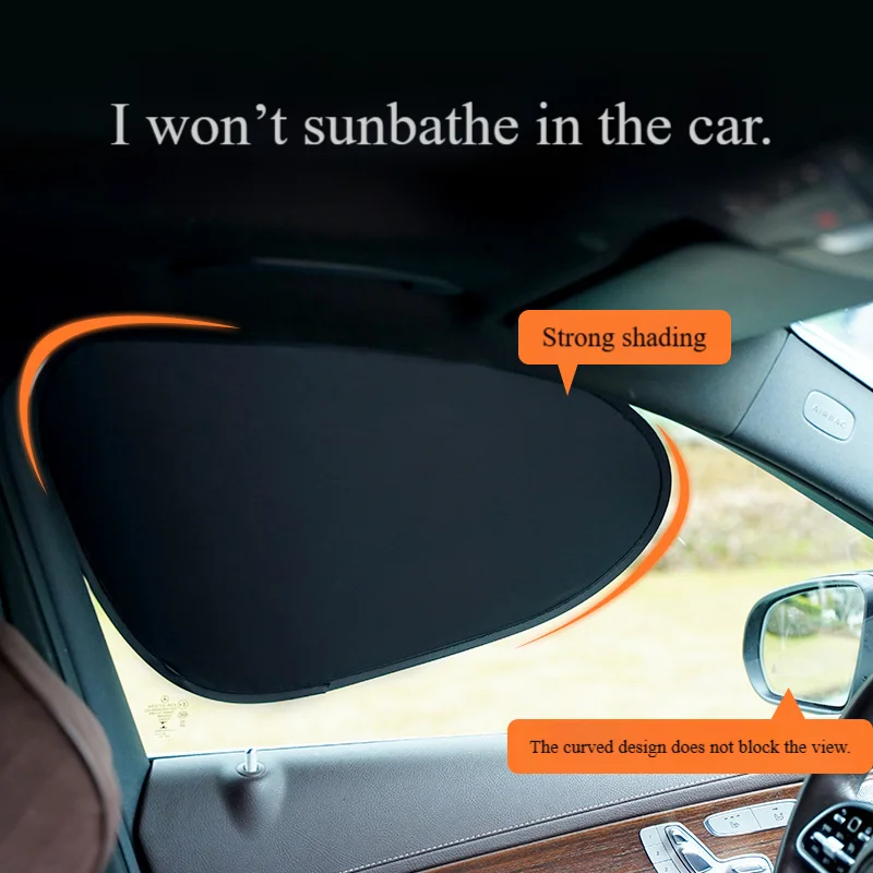 

Car Mounted Sunscreen and Heat-insulating Curtains, Car Interior Glass Sunshade, Opaque, Electrostatic Adsorption Sunshade