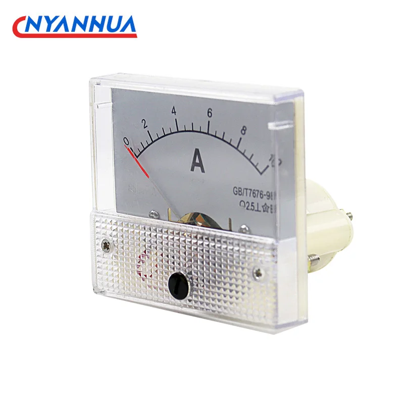 Ammeters 85C1-A Analog Amperemeter DC Panel Meter AMP Mechanical Current Mechanical