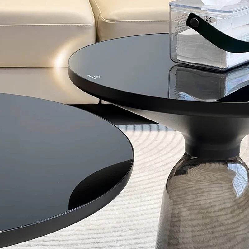 Simple Italian Coffee Table Space Saving Nordic Books Organizer Books Storage Side Table Luxury Couchtisch Living Room Furniture image 6