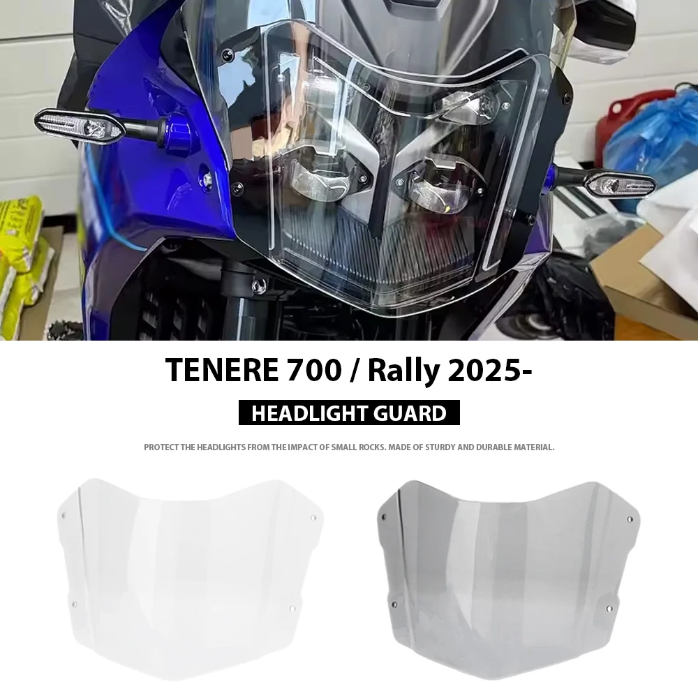 

Tenere700 Headlight Protector Cover For YAMAHA TENERE Tenere 700 RALLY 2025 Motorcycle Grille Guard Cover Protection