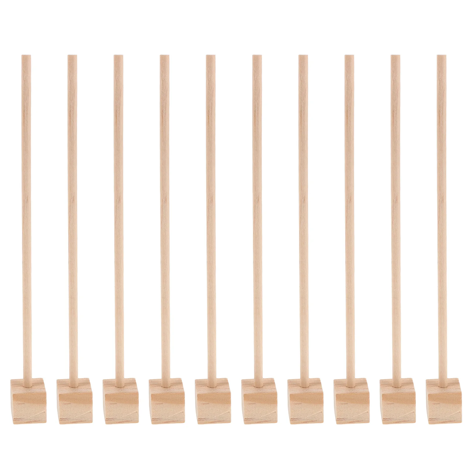 Kit de rompecabezas entrelazado DIY creativo, 100 Uds., pasadores de madera, Base de construcción, vástago, materiales educativos para manualidades, bloques de conexión