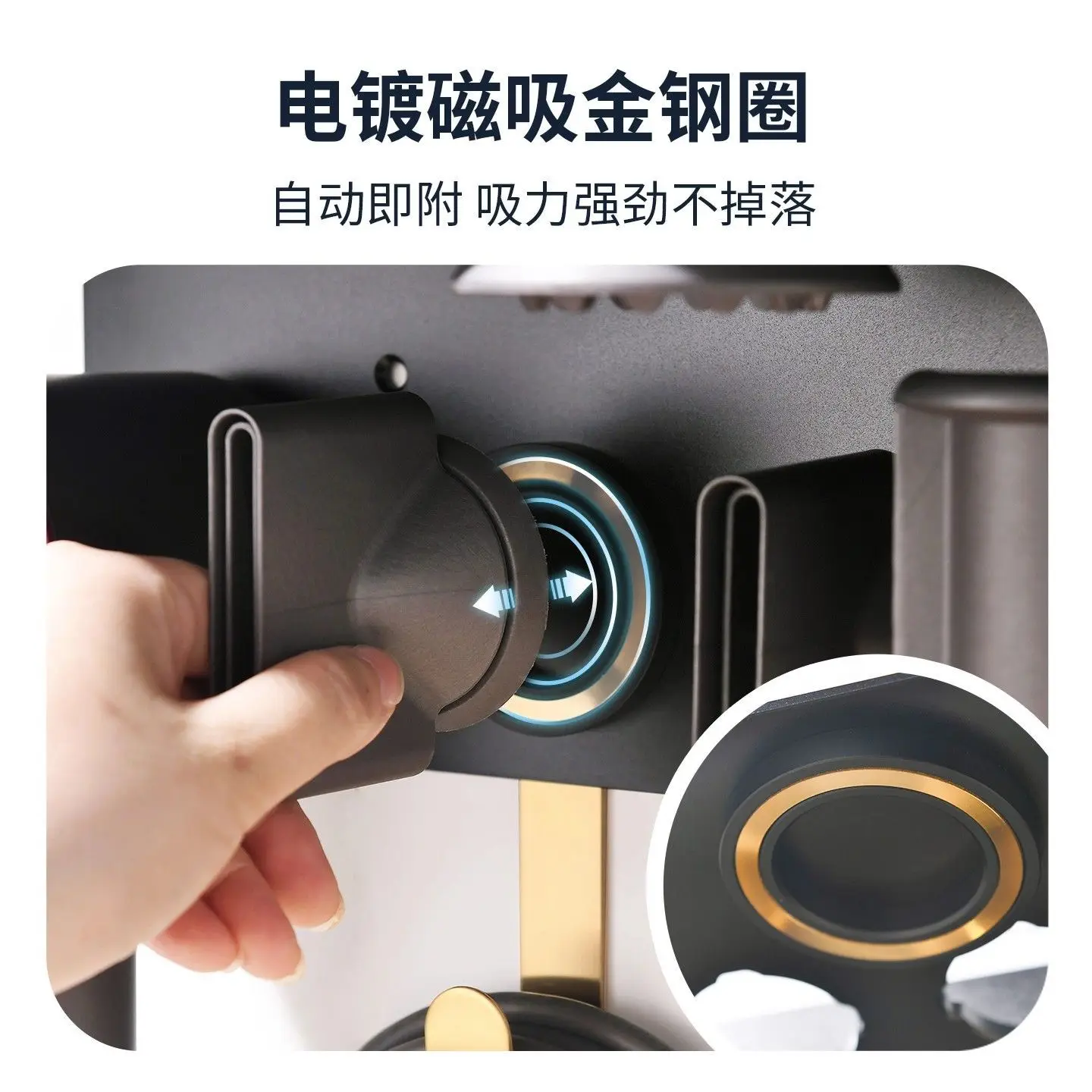 ينطبق على مجفف الشعر دايسون HD16، دعامة مغناطيسية خاصة، رف تخزين مكواة تجعيد، رف تثقيب مجاني لتصفيف الشعر