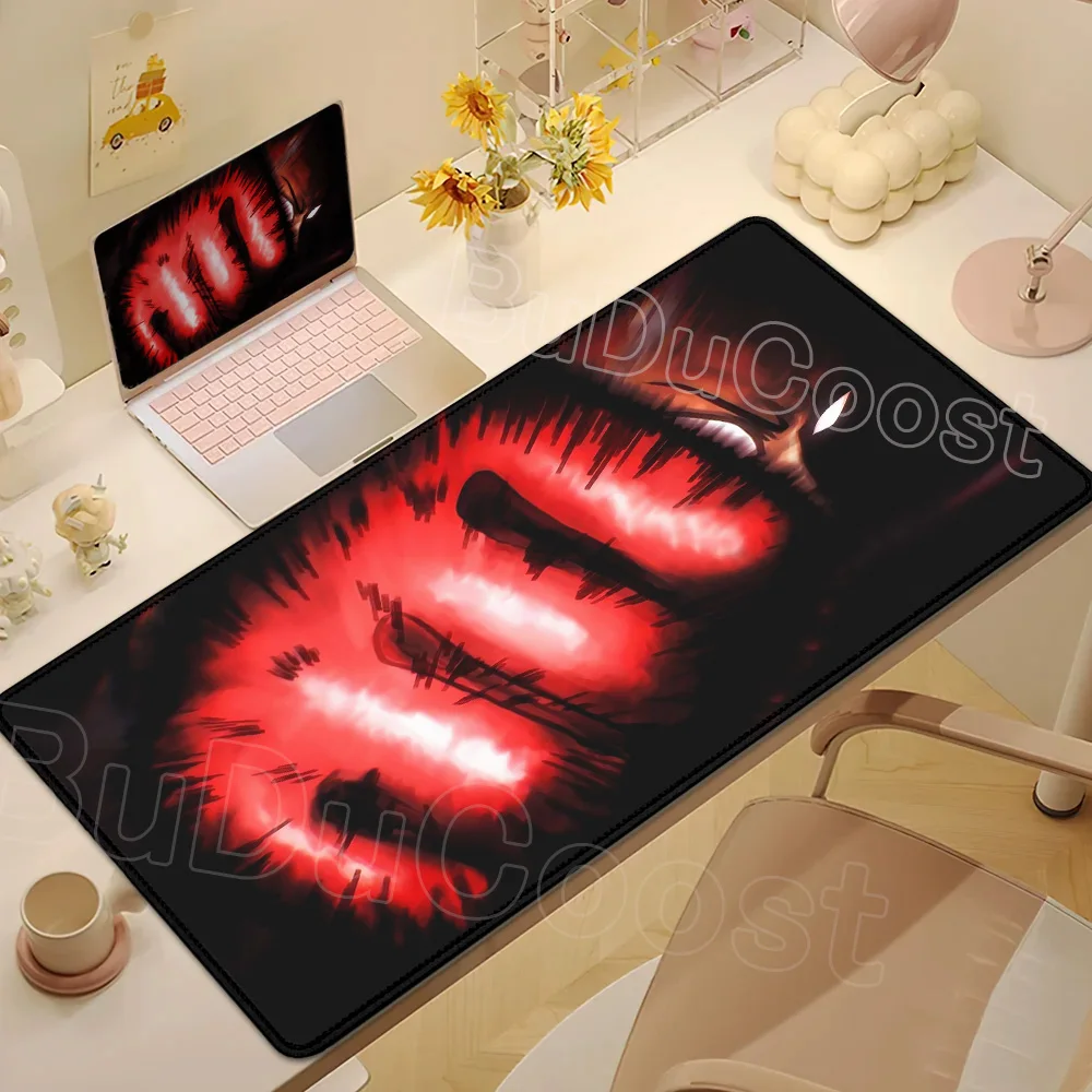 

New Anime ONE PUNCH-MAN Gaming Mouse Pad E-sports Non-slip Keyboard Kawaii Mousepad 90×40cm Accessories Computer Anime Desk Mat