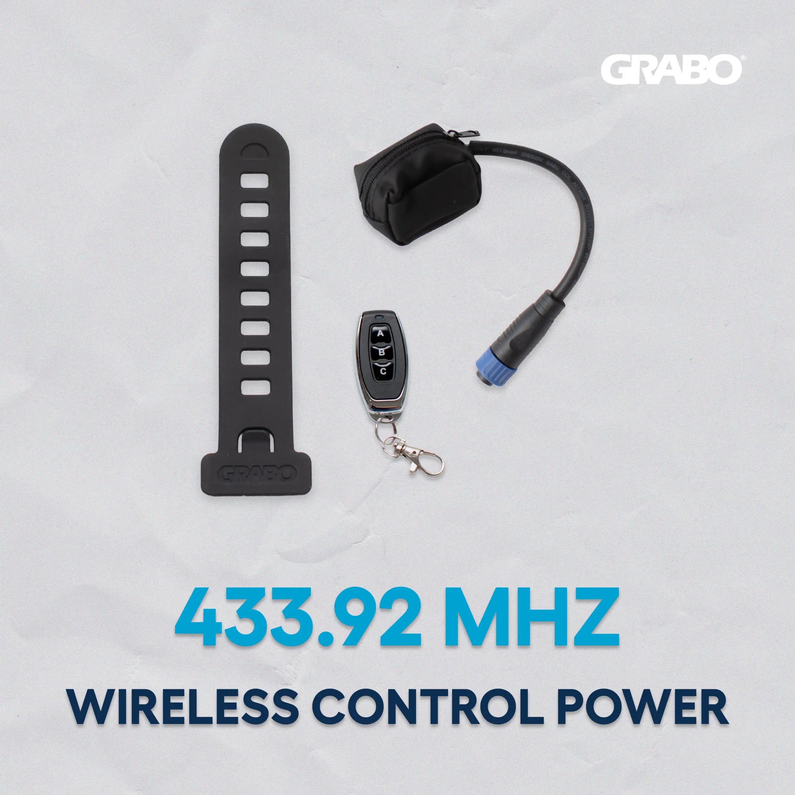 Wireless Receiver Control Attachment GRABO High Flow Vacuum Lifter's Power Switch From 30 Meters Away