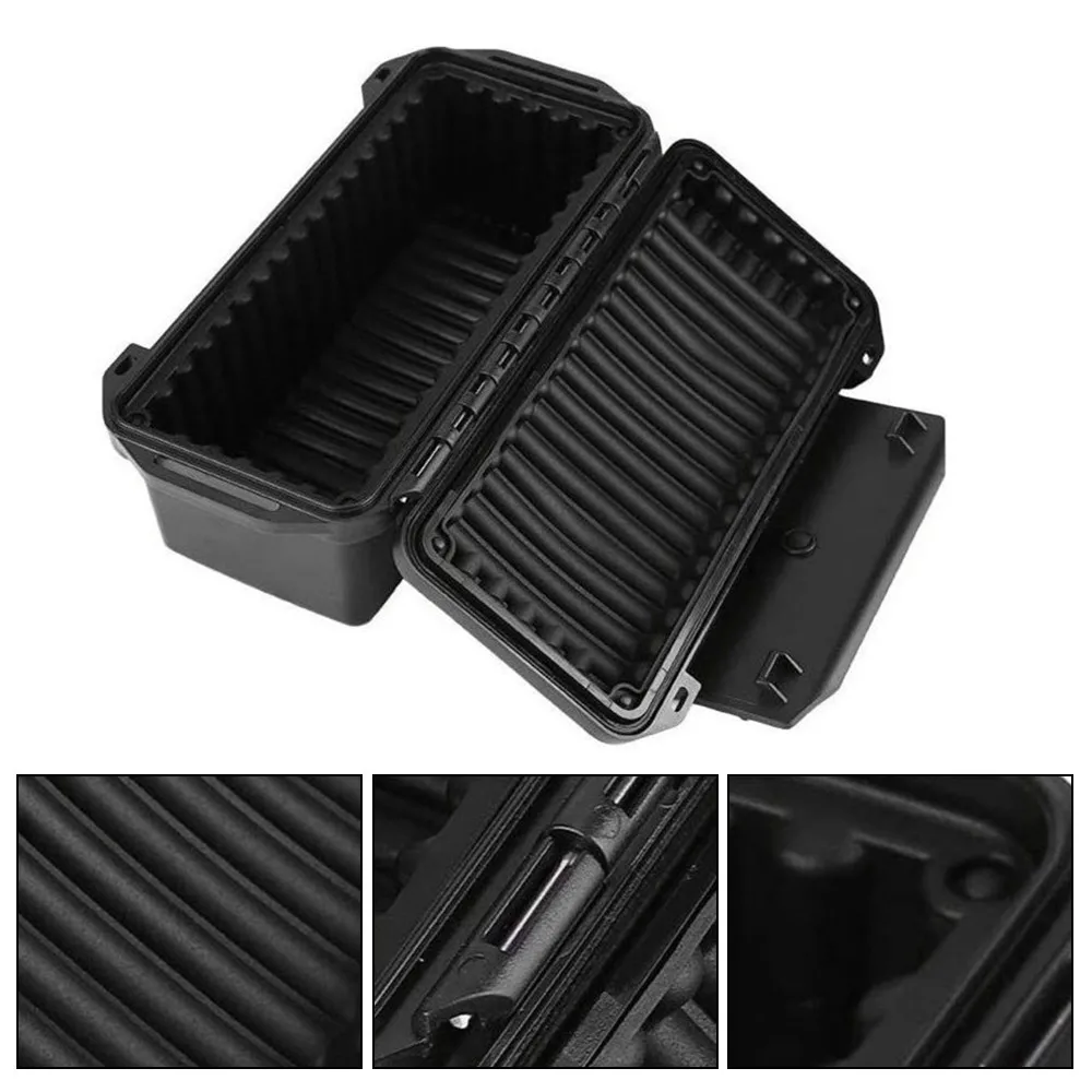 Tactical ammunition box Plastic waterproof shockproof ammunition accessory and tool box Military storage protection equipment