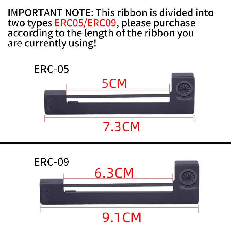 10~100packs Taxi Ribbon Cartridge Tape ERC-05 ERC05 Fit for Epson M150 M-150II M1500II EC7000 150II M160 M180 M190 M191G M163