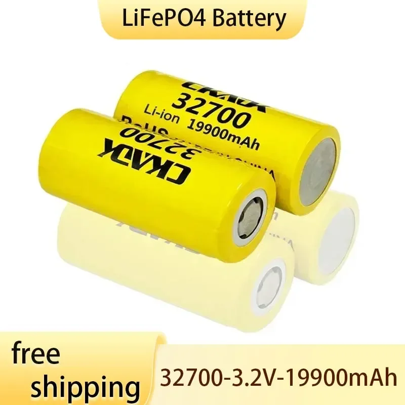 2024 New 3.2V 32700 19900mAh High Capacity 70A LiFePO4 Battery 35A Continuous Discharge Maximum 55A High Power New Battery