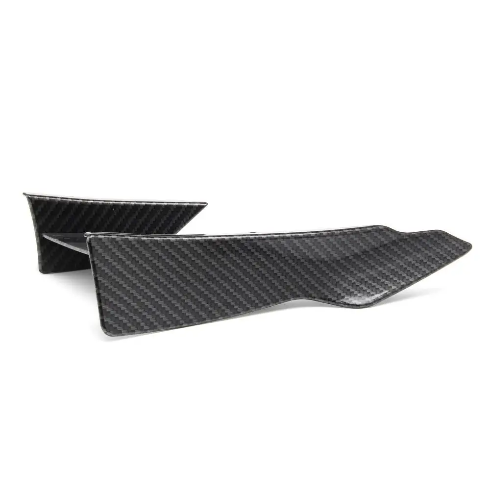 Carro dianteiro Bumper Lip Splitter, Corpo Anti-Colisão Fins Spoiler, Canards Decoração Kit, Acessórios exteriores, 1 Par