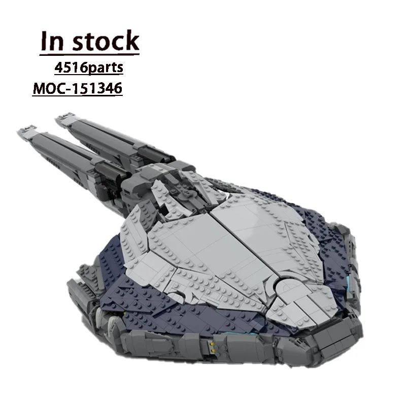 

MOC-151346 New Outer Space Landing Craft Building Block Model, 4516 Parts, Boys' and Children's Birthday and Christmas Toy Gift