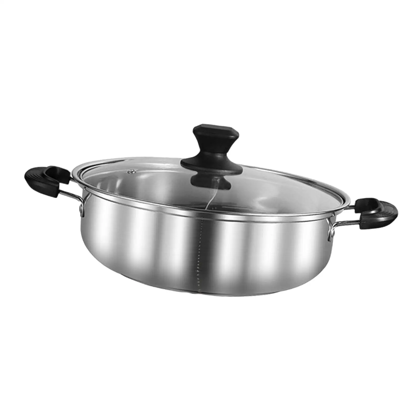 

Shabu Shabu Divider Hot Pot Cooking Pot for Household Kitchen Cooker Camping