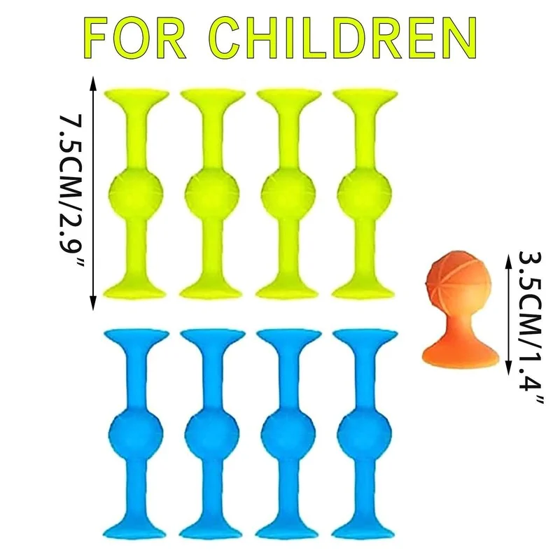 9pcs/set Pop Little Suckers Darts Assembled Sucker Suction Cup Educational Building Block Toy Girl&Boy Kids Gifts Fun Game