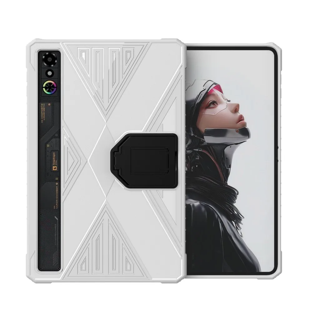 For ZTE Red Magic Astra 2025 9.06inch Protective Shell RedMagic Tablet 3Pro Gaming Soft TPU Shockproof with Stand Back Cover