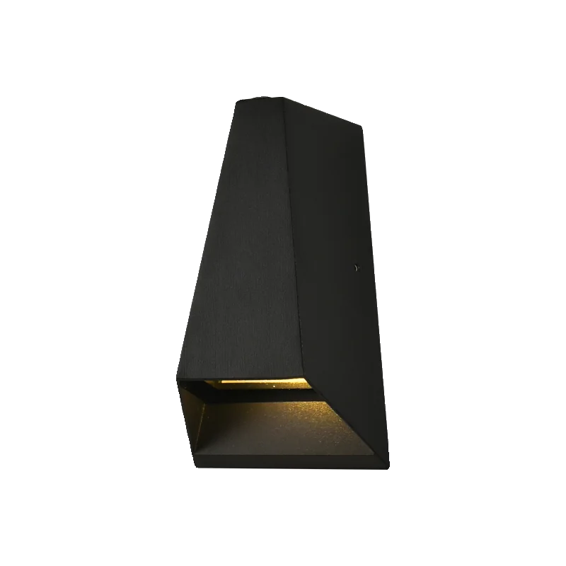 

Outdoor wall lamp trapezoidal waterproof modern simple hotel villa aisle double-headed wall lamp