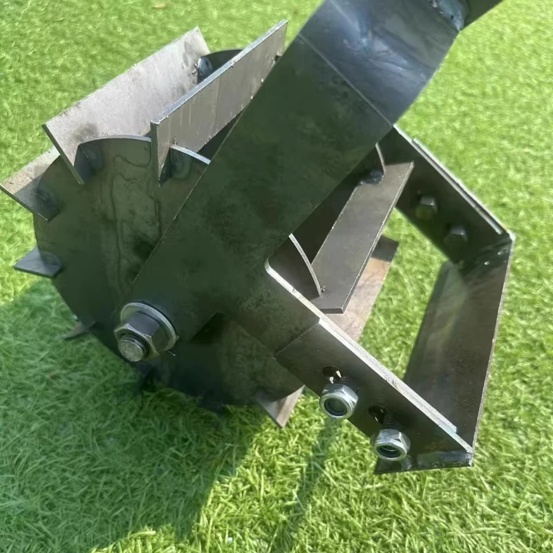 Hand-Push Soil Loosening Weeding Tool Adjustable Blade Angle Integrating Weeding Soil Loosening Garden Tool