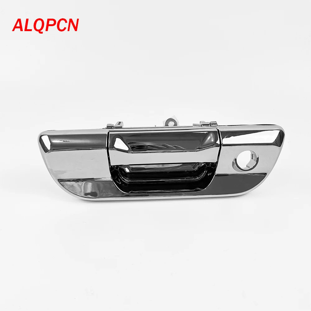 for chrome Tailgate Handle with Camera Hole Type Fit Fiat Strada Ram 700 2018-2023