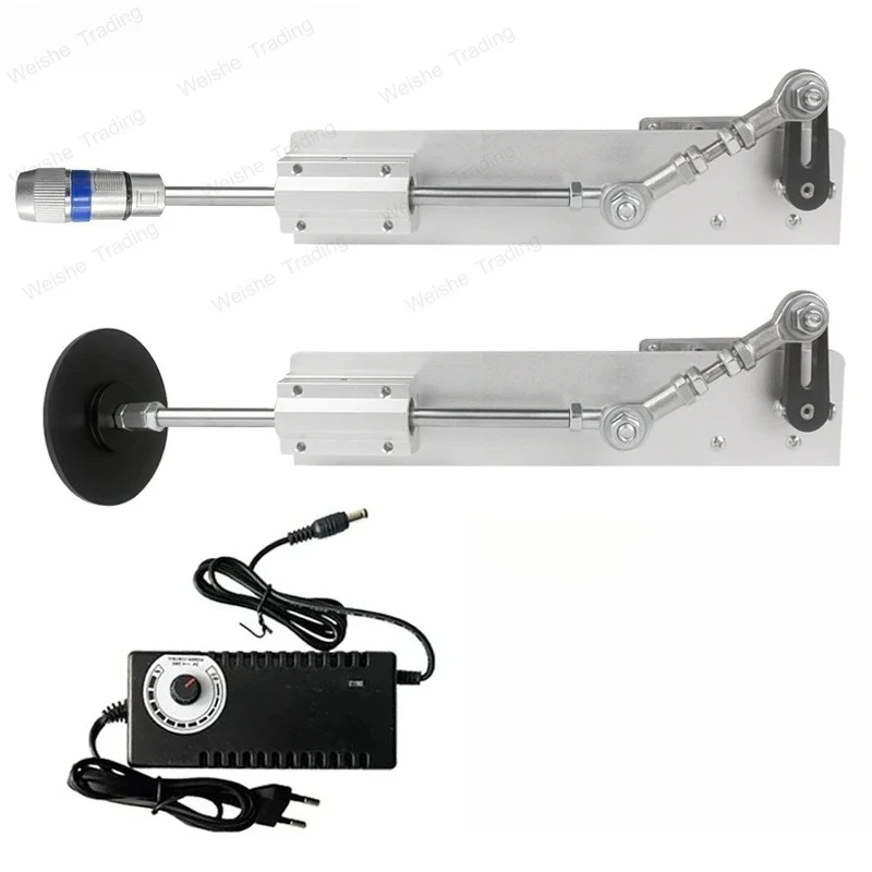 Reciprocating Cycle Linear Actuator Stroke 3-15CM DC 12V 24V Gear Adjustable Telescopic Linear Actuator with Suction Cup