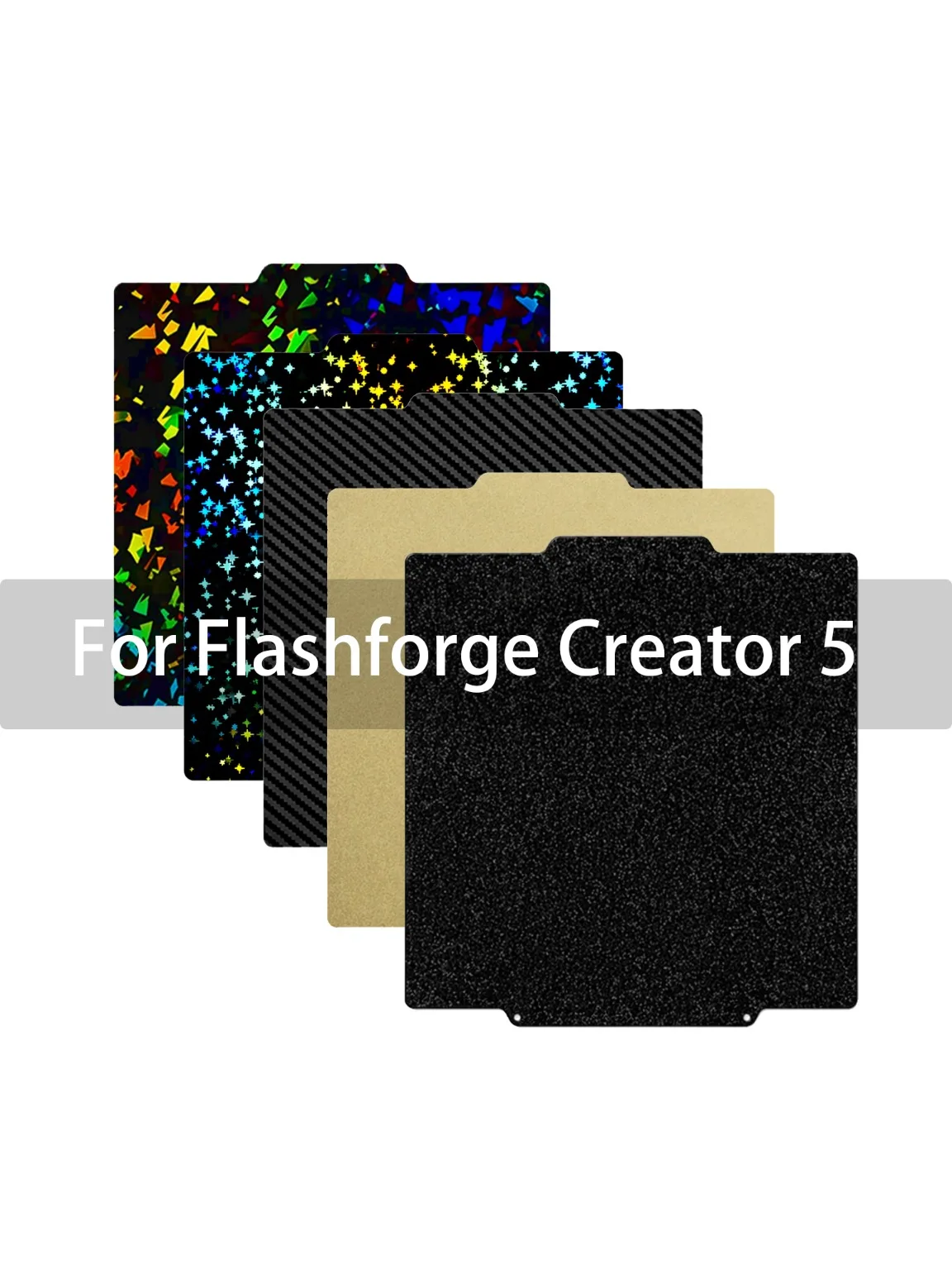 Płyta do druku Flashforge Creator 5/5 PRO 256x256mm, blacha ze stali sprężynowej C5, dwustronna powłoka PEI PET PEO, płyta do druku Creator 5 PRO — zdjęcie produktu 7