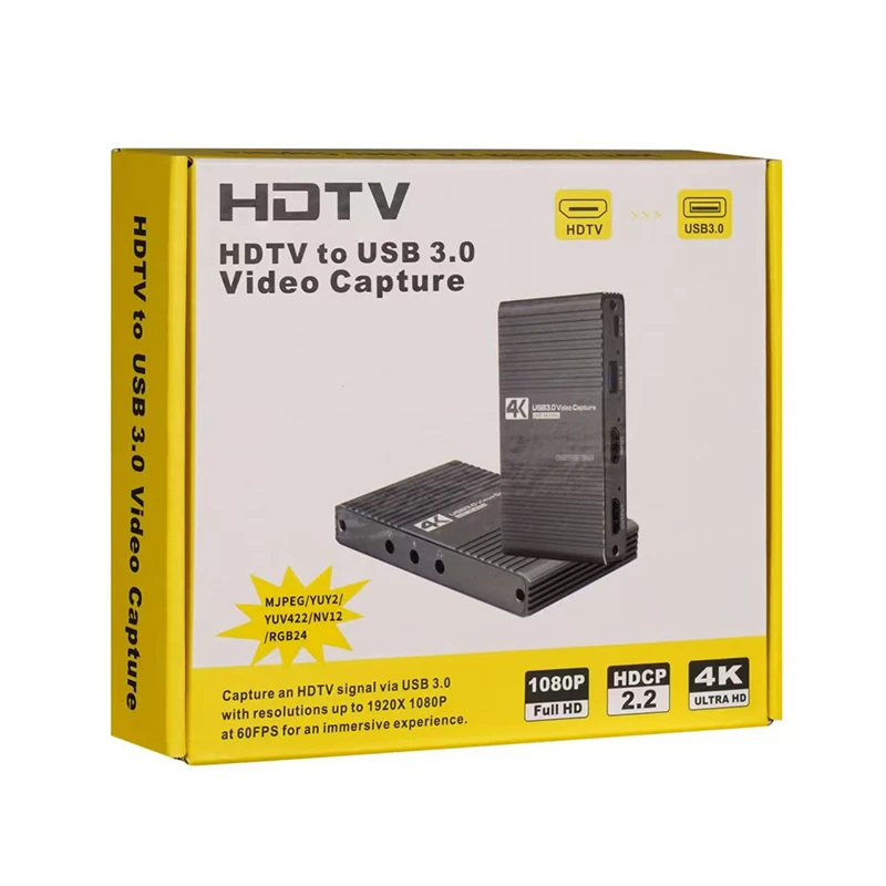 MS2131S Baru 4K/60Hz HDTV Ke USB 3.0 Kartu Pengambilan Video Profesional 4K @ 60 Loop Out Perekam Video Grabber untuk OBS PS4 Game Live