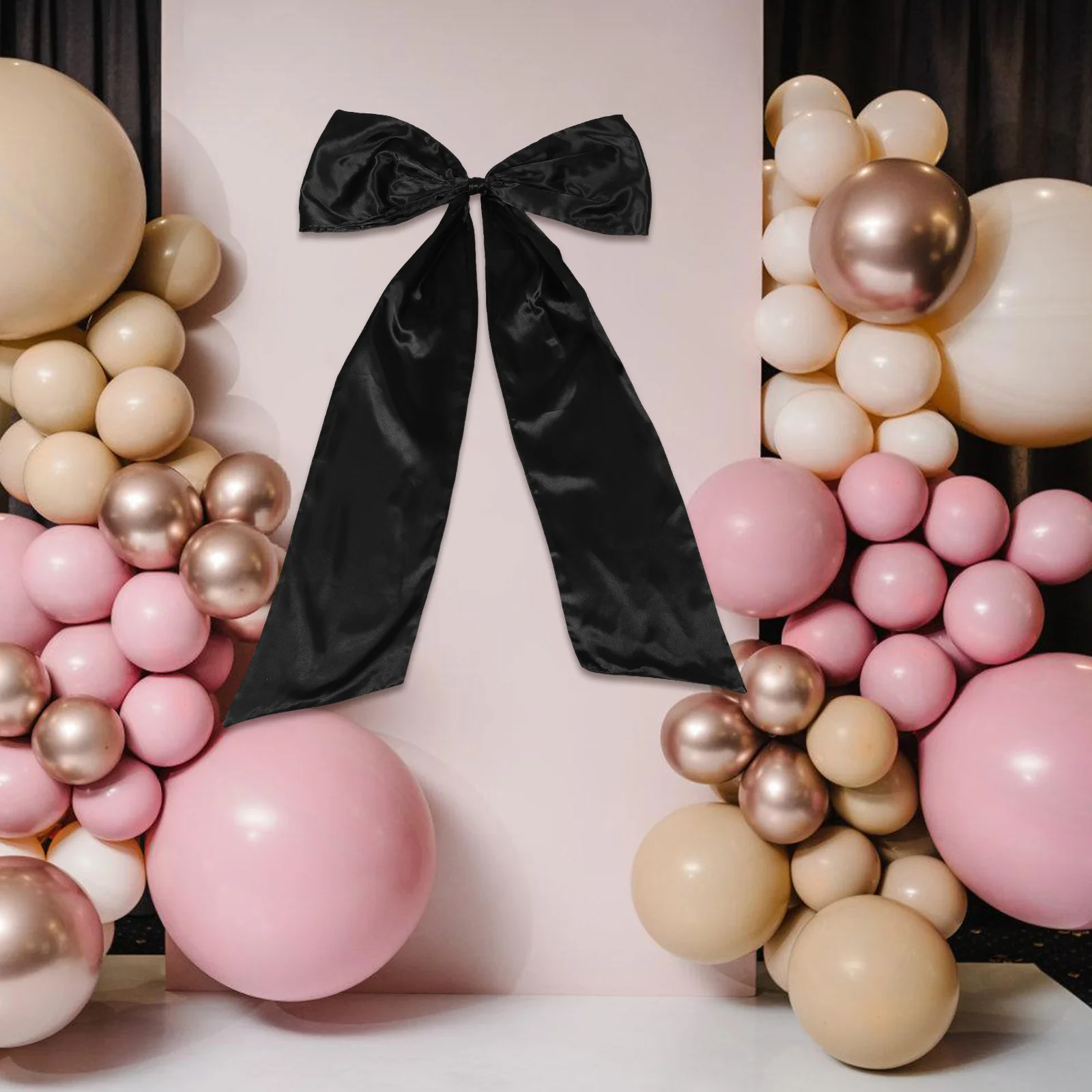 

Polyester Bow Decoration Party Supplies Big for Backdrop Decorate Bachelorette Bows Birthday Decorations