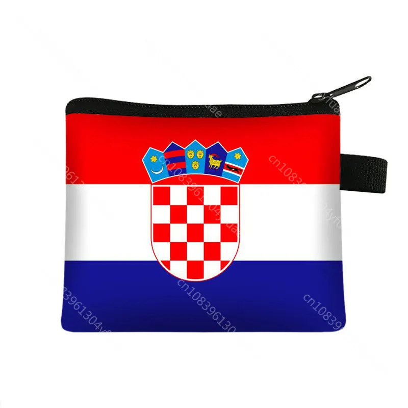 Bandeira Nacional Imprimir Bolsa de Moedas para Mulheres, Mini Bolsa, Titular do Cartão de Crédito, Bolsa de Dinheiro, Presente, Espanha, França, Israel