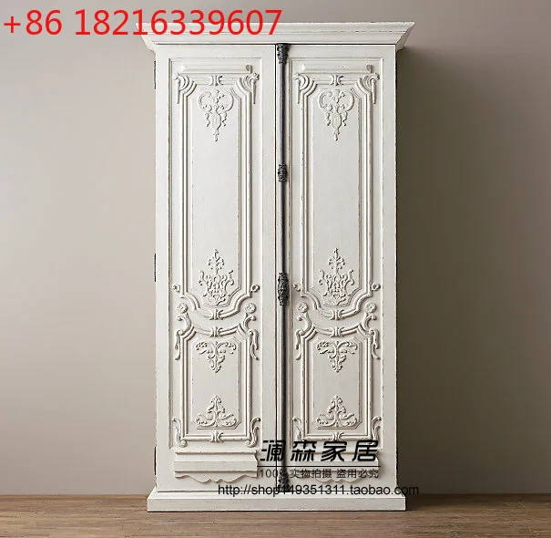 

Твердая древесина, американская, европейская, резьба по цельному дереву, цветок, старинный шкаф, вертикальный шкаф